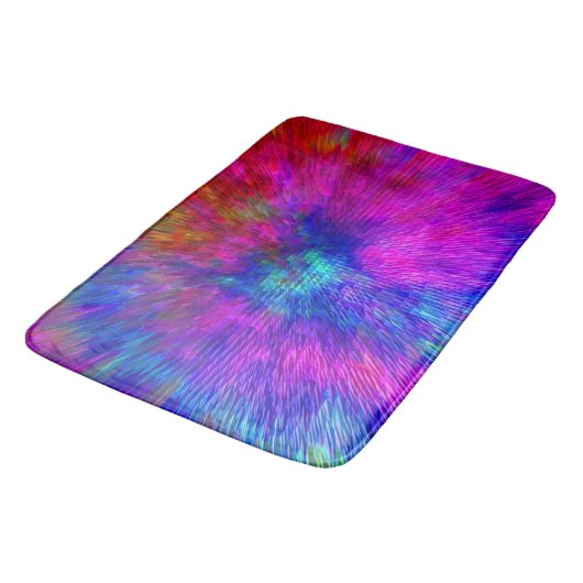 Psychedelische Kerssplash...... Badmat (Gekanteld)
