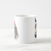 Psychedelische kerstboom koffiemok (Center)