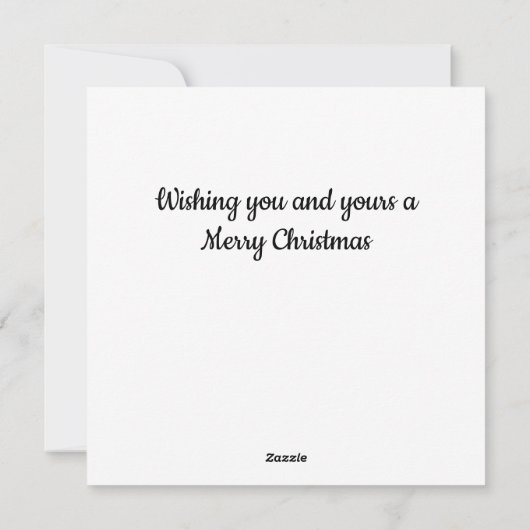 psychedelische kerstboomhuis gemberkoek  feestdagenkaart (Achterkant)