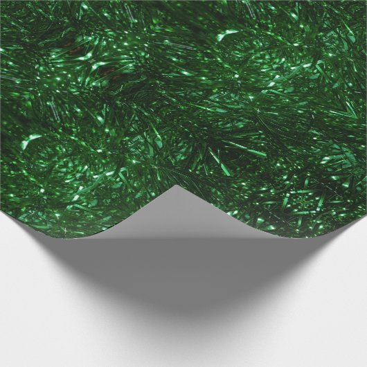 psychedelische kerstinpakbladen cadeaupapier (Hoek)