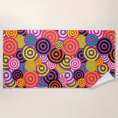 psychedelische keukenhanddoek strandlaken (Voorkant)