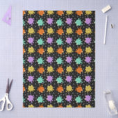 Psychedelische kikkers Veelkleurig tissue papier (Craft)