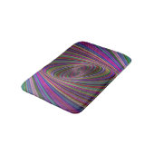 Psychedelische kleuren badmat (Gekanteld)