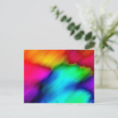 Psychedelische Kleuren Briefkaart (Staand voorkant)
