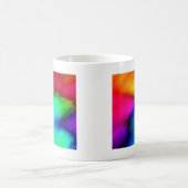 Psychedelische Kleuren Koffiemok (Center)