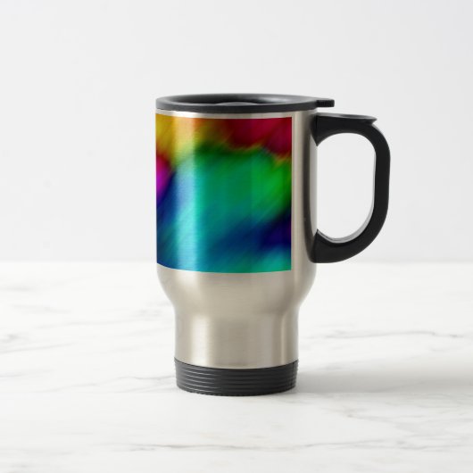 Psychedelische Kleuren Reisbeker (Rechts)