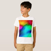 Psychedelische Kleuren T-shirt (Voorkant volledig)