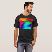 Psychedelische Kleuren T-shirt (Voorkant volledig)