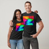 Psychedelische Kleuren T-shirt (Unisex)