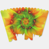 Psychedelische Kleurrijke Moderne Abstracte Fracta Bedankdoosjes (Ongevouwen)