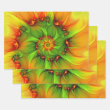 Psychedelische Kleurrijke Moderne Abstracte Fracta