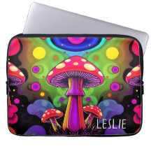 Psychedelische Kleurrijke Retro Paddenstoelen