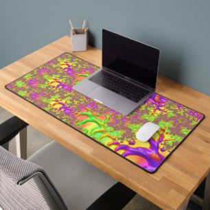 Psychedelische Kleurrijke Zure Reis Abstracte Frac Bureaumat