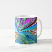 PSYCHEDELISCHE KOFFIEBEEKER KOFFIEMOK (Voorkant rechts)