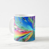 PSYCHEDELISCHE KOFFIEBEEKER KOFFIEMOK (Voorkant links)
