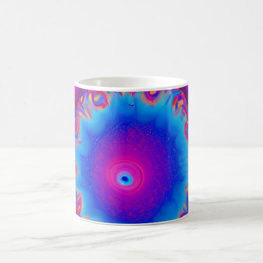 psychedelische koffiebeker koffiemok (Center)