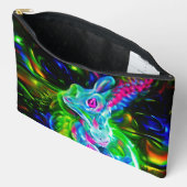 Psychedelische Konijnendraak in Neon Fantasy Etui (Open)