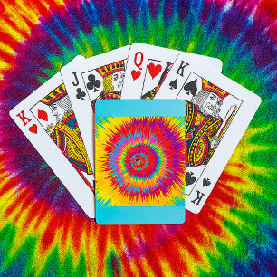 Psychedelische Kunst Pokerkaarten