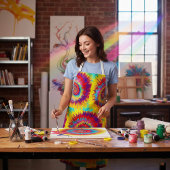 Psychedelische Kunst Schort