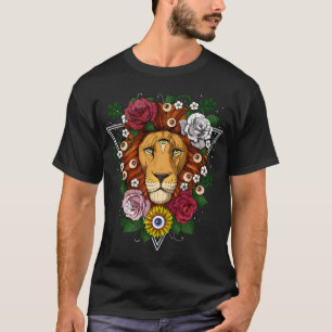 Psychedelische Leeuw T-shirt