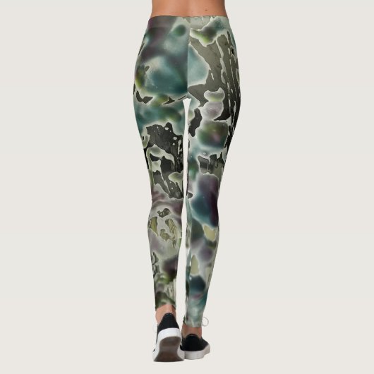 Psychedelische Leggings (Achterkant)