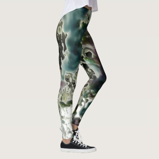 Psychedelische Leggings (Rechts)