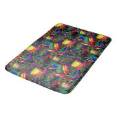 Psychedelische lelies... badmat (Gekanteld)