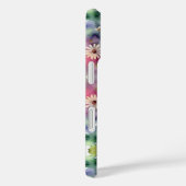 Psychedelische letter L Patroon Bloemen Waterverf Case-Mate iPhone Case (Achterkant / Rechts)