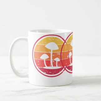 Psychedelische Magische Paddenstoelen Retro Vintag Koffiemok