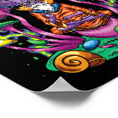 Psychedelische meditatie poster (Hoek)