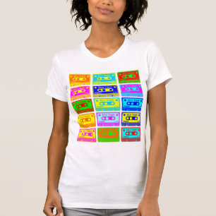 Psychedelische Mix Tape T-shirt