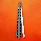 Psychedelische Mode hypnose spiraal Stropdas