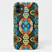PSYCHEDELISCHE MODERNE ELEGANTE JAPANSE STIJL Case-Mate iPhone CASE (Achterkant)