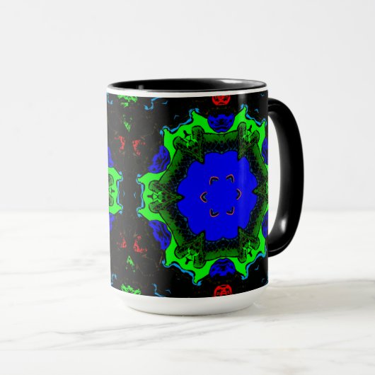 Psychedelische Mok (Voorkant rechts)