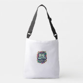 psychedelische mutsen crossbody tas (Voorkant)