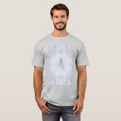 Psychedelische Mysterie Man, Sci Fi T-Shirt (Voorkant volledig)