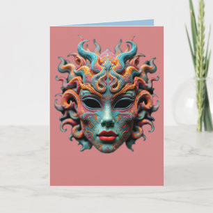Psychedelische Mythologie Art T-Shirt Kaart