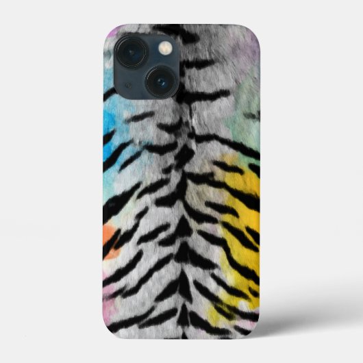 Psychedelische Nachttijgerhuidprint Case-Mate iPhone Case (Achterkant)