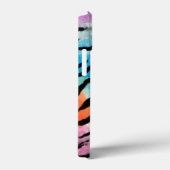 Psychedelische Nachttijgerhuidprint Case-Mate iPhone Case (Achterkant / Rechts)
