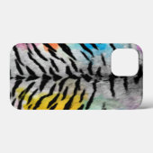 Psychedelische Nachttijgerhuidprint Case-Mate iPhone Case (Achterkant (horizontaal))