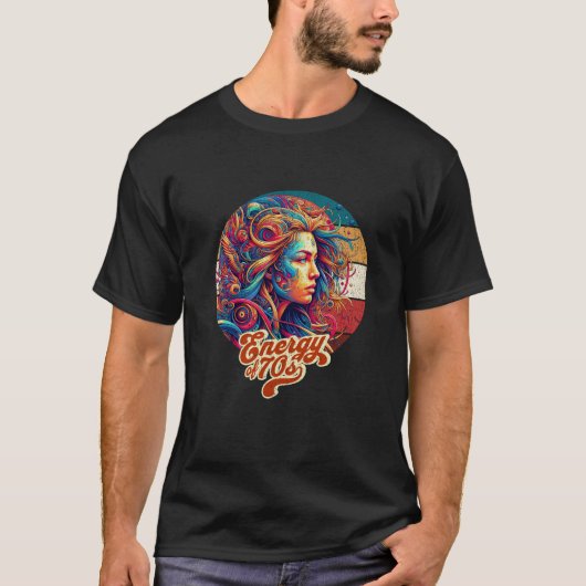 psychedelische Natuur T-shirt (Voorkant)