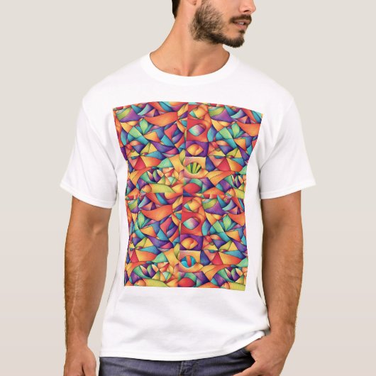 Psychedelische Oceaan T-shirt (Voorkant)