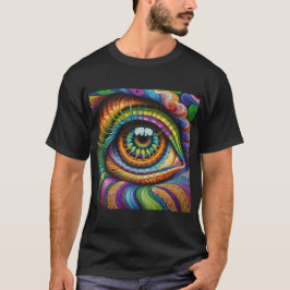 Psychedelische Oog T-shirt