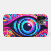 Psychedelische oogkunst Case-Mate iPhone case (Achterkant (horizontaal))