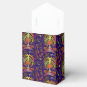 Psychedelische Oosterse Symmetrie Abstracte Kunst Bedankdoosjes (Geopend)