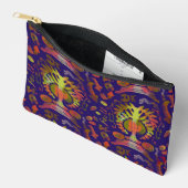 Psychedelische Oosterse Symmetrie Abstracte Kunst Etui (Open)