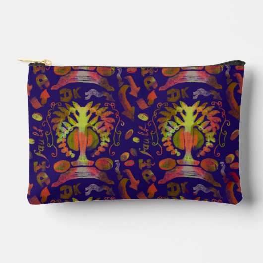 Psychedelische Oosterse Symmetrie Abstracte Kunst Etui (Voorkant)