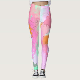 Psychedelische Oosterse Symmetrie Abstracte Kunst Leggings