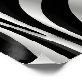 Psychedelische Opart Perfect Poster (Hoek)