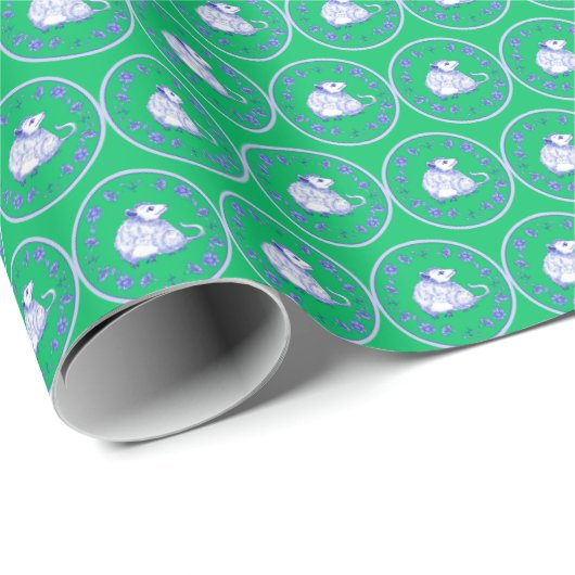 Psychedelische Opossum  Cadeaupapier (Rol Hoek)